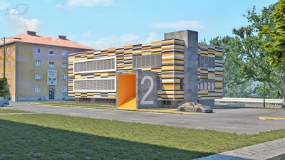 Mopp business center of Kazincbarcika